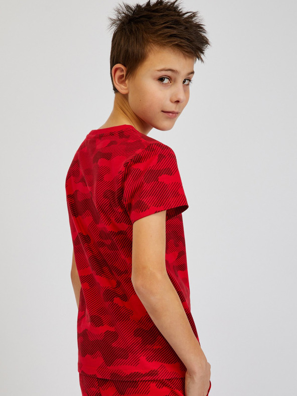 Sam 73 Rotes Armee-T-Shirt für Jungen aus Baumwolle SAM73 Hydrus