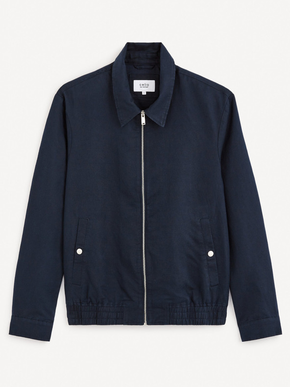 Celio Dunkelblaue leichte Herrenjacke Celio Gumarlon