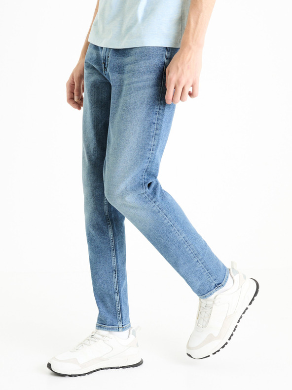 Celio Blaue Slim Fit Jeans für Herren Celio Dofine