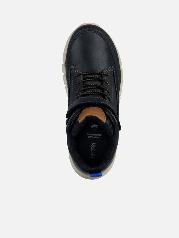 Geox Schwarze Jungen Geox Flexyper Stiefeletten