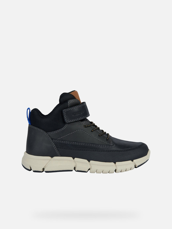 Geox Schwarze Jungen Geox Flexyper Stiefeletten