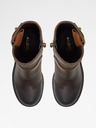 Aldo Dunkelbraune Damenstiefeletten aus Leder ALDO Palomina