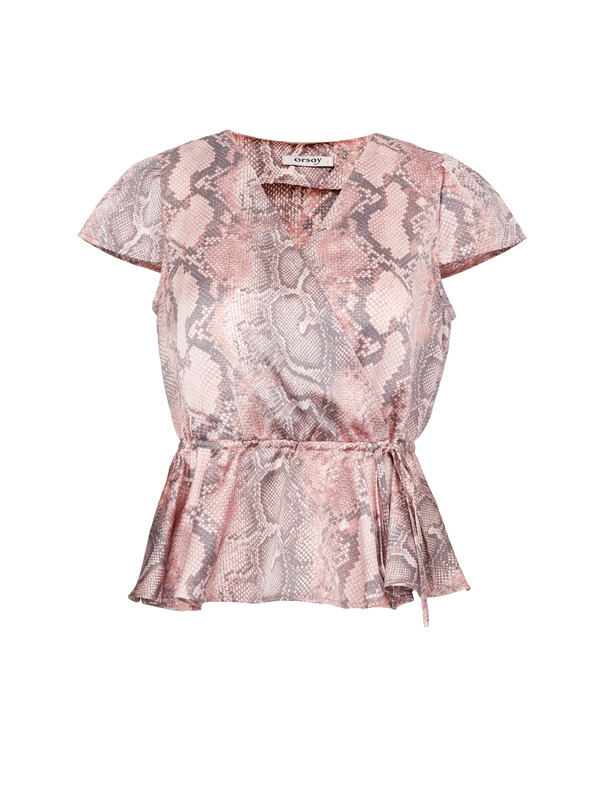 Orsay Hellrosa Bluse ORSAY