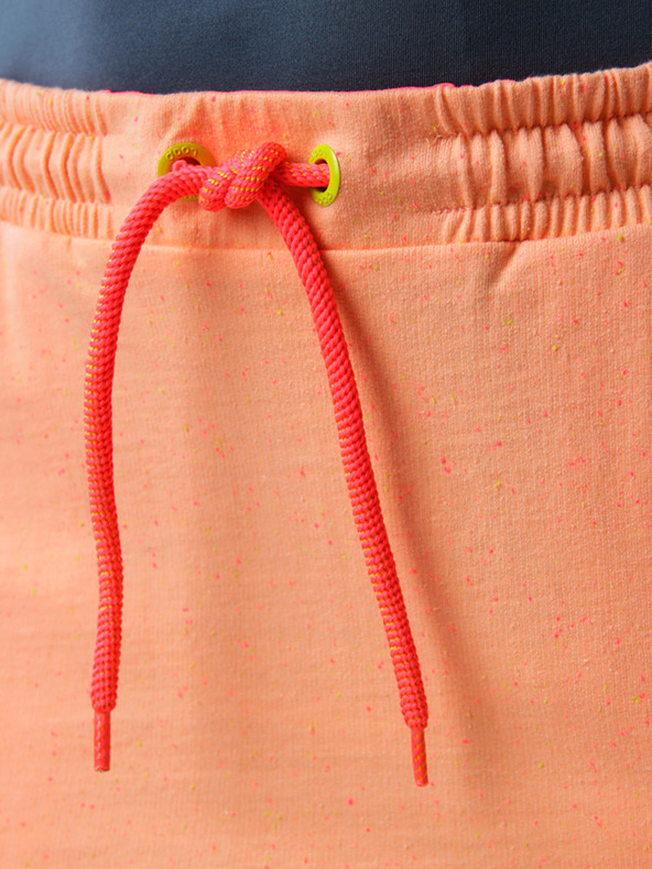 Loap Orangefarbener Damenrock mit Taschen LOAP