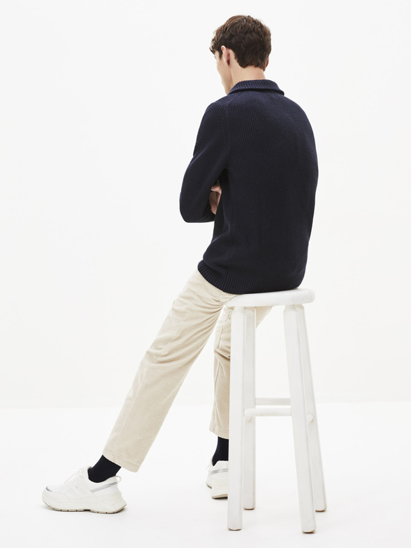 Celio Dunkelblauer Pullover Celio Penolta