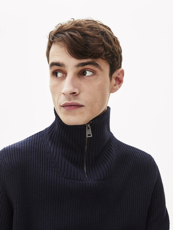 Celio Dunkelblauer Pullover Celio Penolta