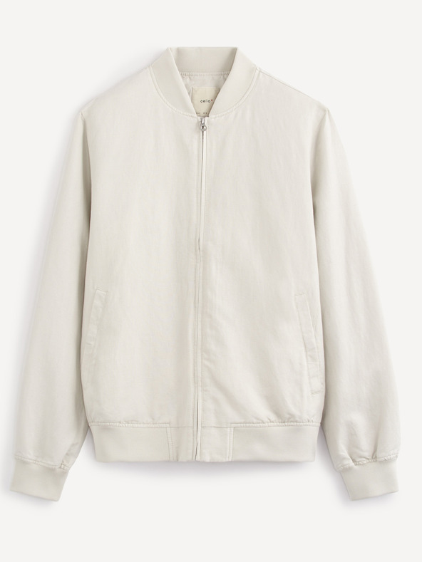 Celio Cremefarbene Jacke Celio Rulin