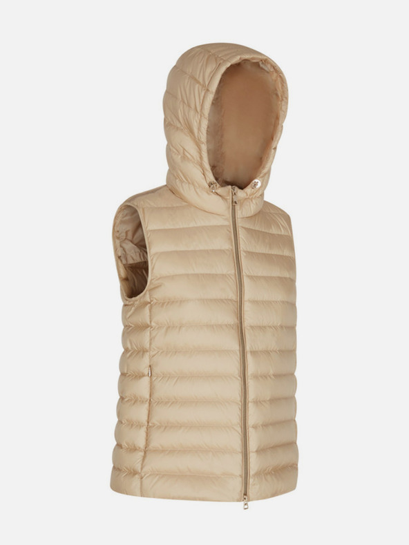 Geox Beige Damen-Daunenweste Geox Jaysen