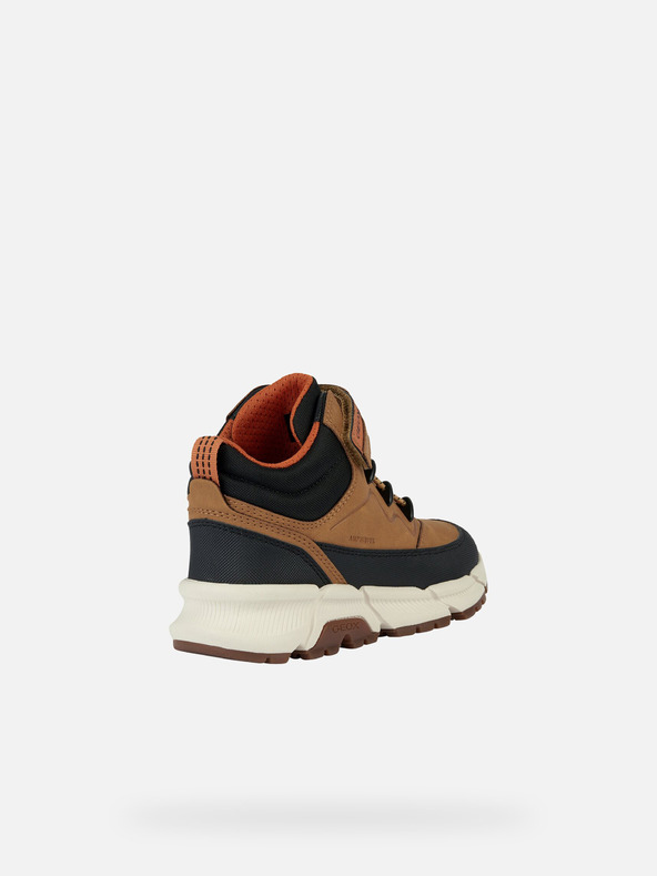 Geox Gelbe Jungen-Ankle-Schuhe Geox Flexyper Plus Boy