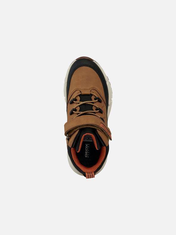 Geox Gelbe Jungen-Ankle-Schuhe Geox Flexyper Plus Boy