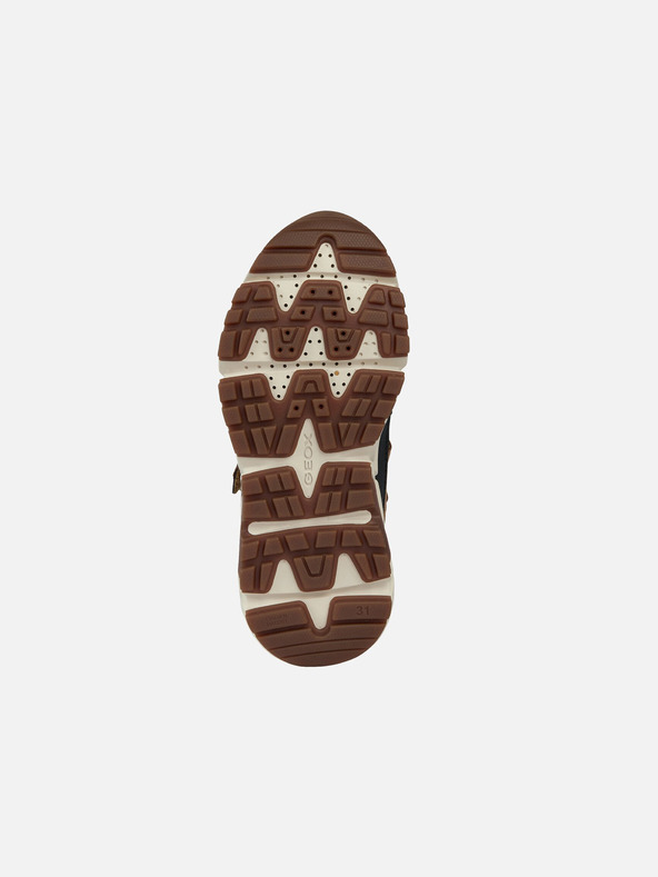 Geox Gelbe Jungen-Ankle-Schuhe Geox Flexyper Plus Boy