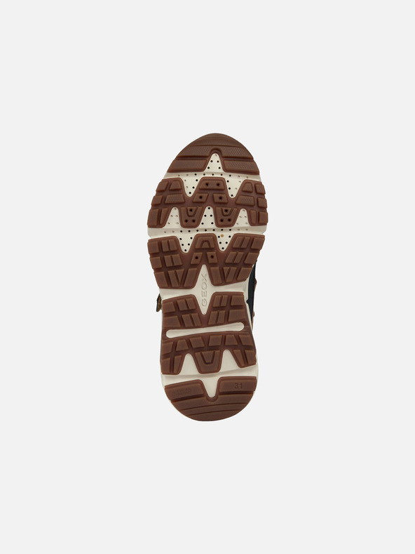 Geox Gelbe Jungen-Ankle-Schuhe Geox Flexyper Plus Boy