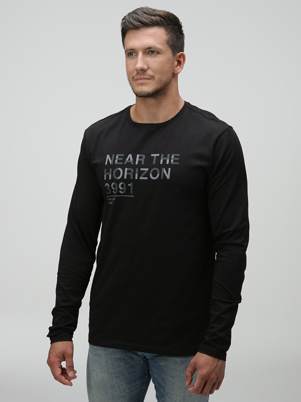 Loap Dunkelgraues Herren-T-Shirt LOAP ALFONS
