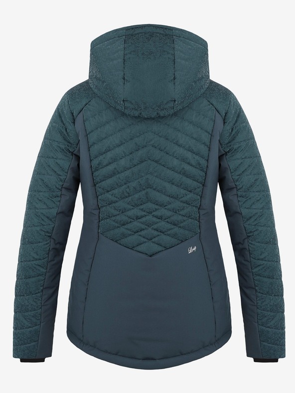 Loap Petrolfarbene Damen-Skijacke LOAP OKILARA