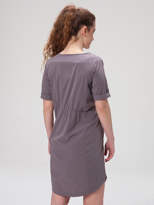 Loap LOAP Ubakala graues Damenkleid