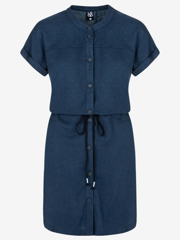 Loap Dunkelblaues Damenkleid LOAP Nella