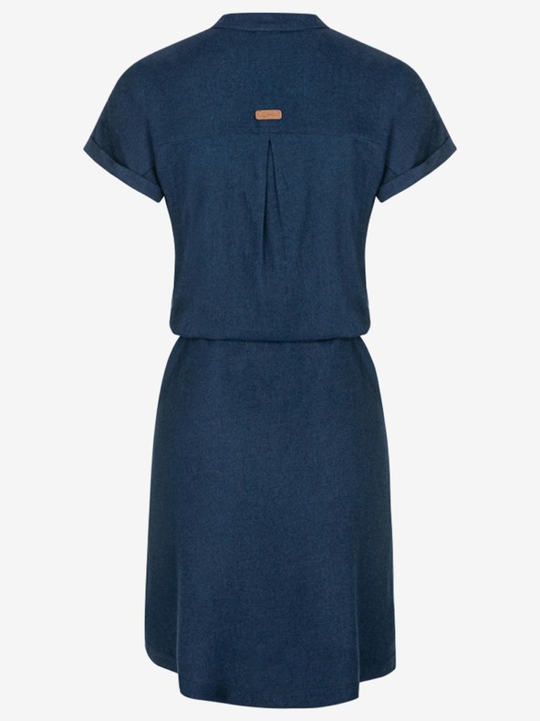 Loap Dunkelblaues Damenkleid LOAP Nella
