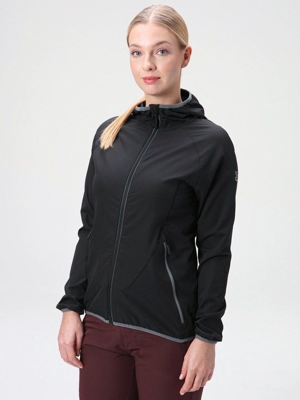 Loap Schwarze Damen-Sportjacke LOAP URLANA