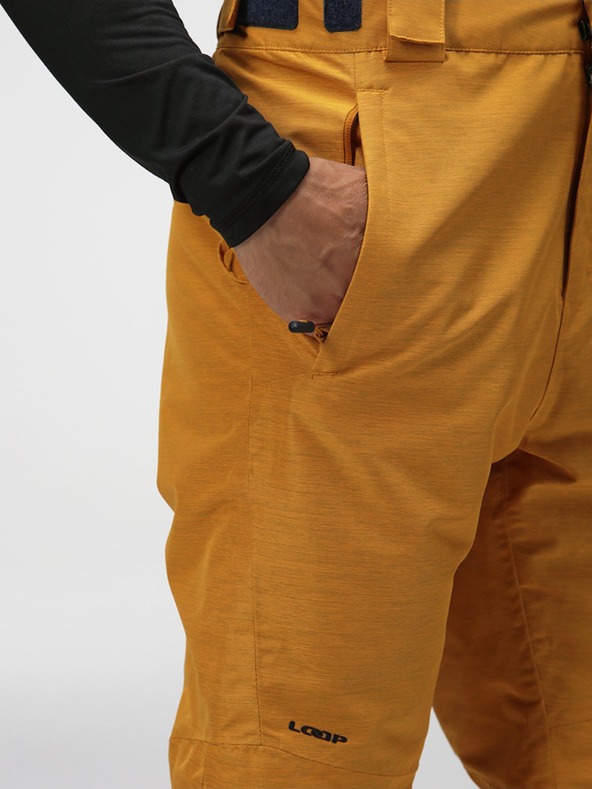 Loap Senfgelbe Herren-Skihose LOAP Lawo
