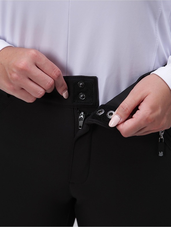 Loap Schwarze Damen-Softshell-Skihose LOAP Lupgula