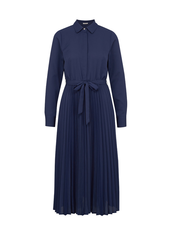 Orsay Dunkelblaues Damen-Midikleid ORSAY