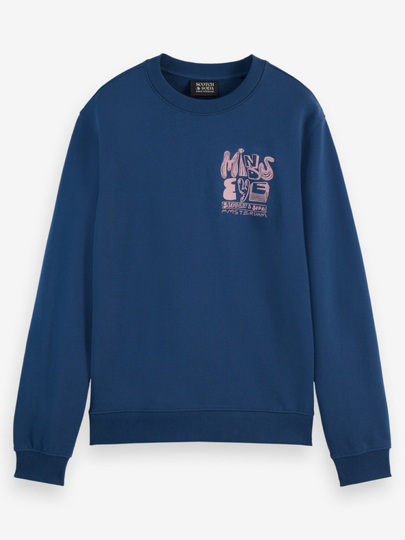 Scotch & Soda Scotch & Soda Herren-Sweatshirt Linke Brust Artwork