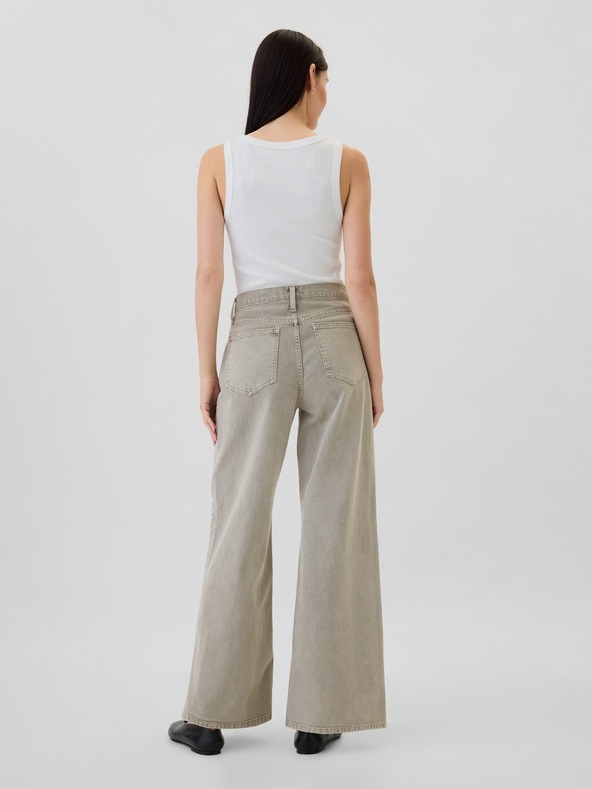 GAP Damen High Rise Wide Jeans GAP