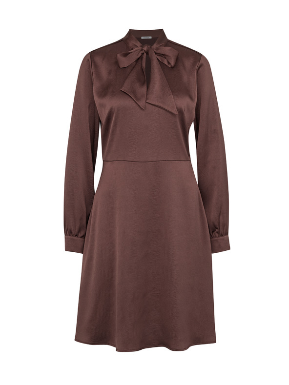 Orsay Braunes knielanges Damenkleid ORSAY