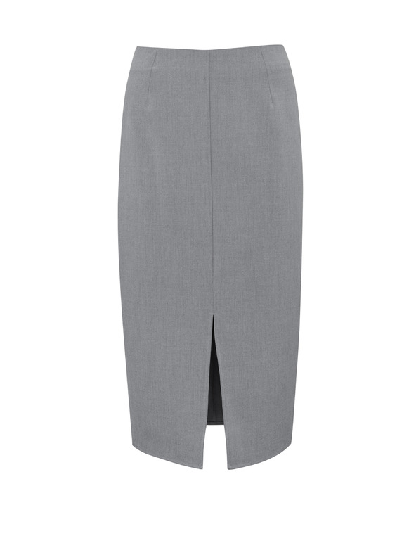 Orsay Grauer Damen-Bleistift-Midirock ORSAY