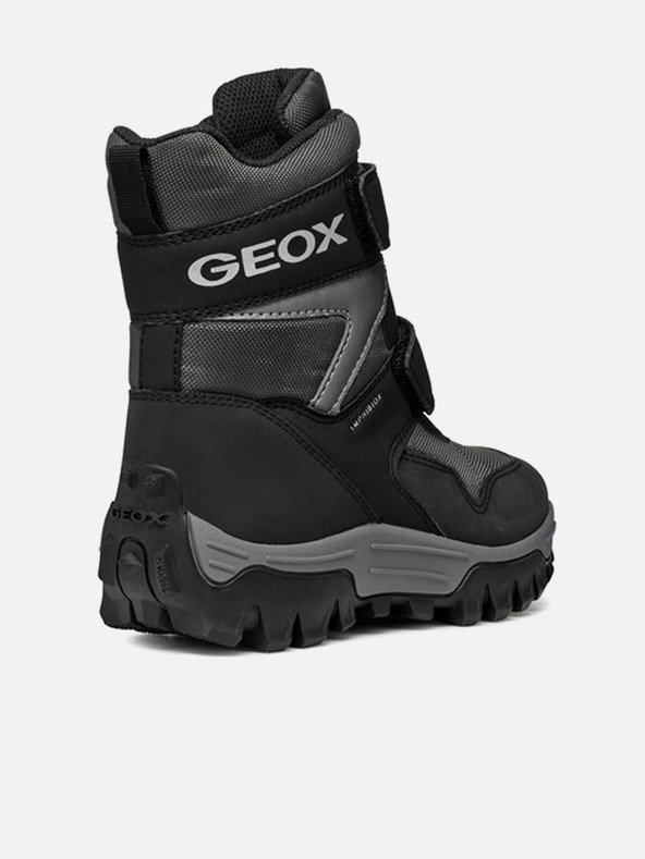 Geox Schwarze Jungen-Stiefeletten Geox Himalaya B ABX