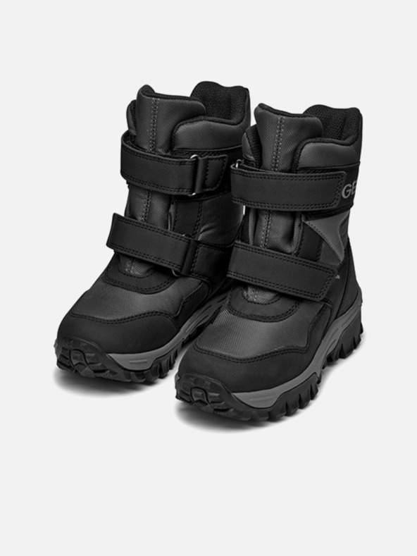Geox Schwarze Jungen-Stiefeletten Geox Himalaya B ABX