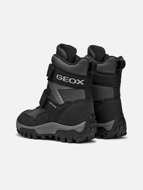 Geox Schwarze Jungen-Stiefeletten Geox Himalaya B ABX