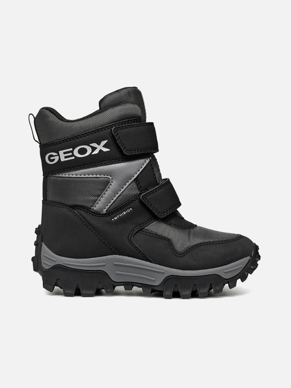 Geox Schwarze Jungen-Stiefeletten Geox Himalaya B ABX