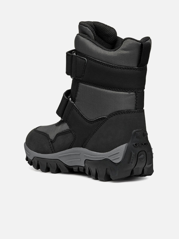 Geox Schwarze Jungen-Stiefeletten Geox Himalaya B ABX
