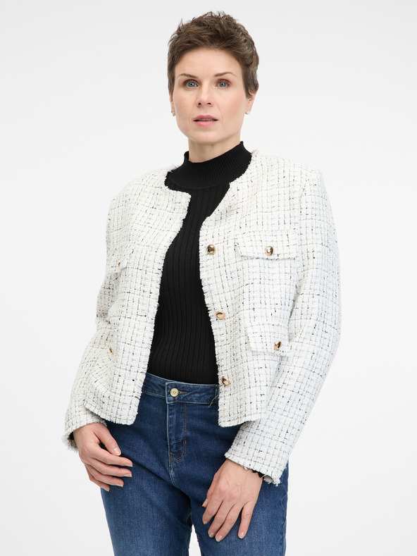 Orsay Cremefarbene Damenjacke ORSAY