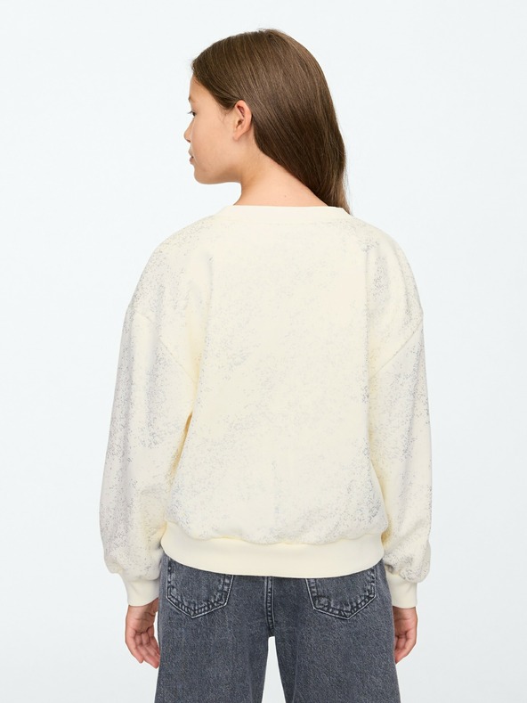 GAP Mädchen-Oversize-Sweatshirt mit Logo GAP