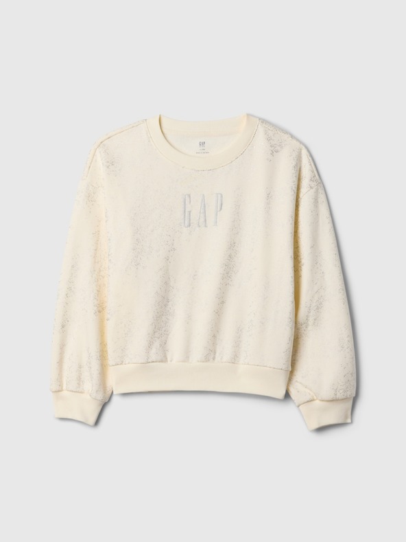 GAP Mädchen-Oversize-Sweatshirt mit Logo GAP