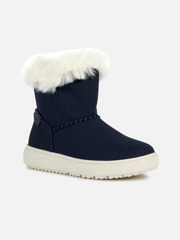 Geox Dunkelblaue Mädchen-Stiefeletten Geox Theleven