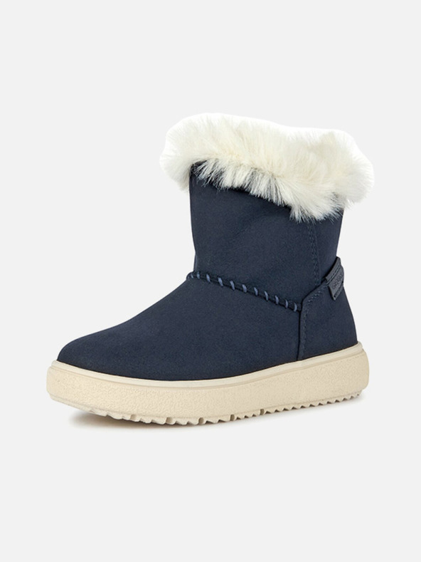 Geox Dunkelblaue Mädchen-Stiefeletten Geox Theleven