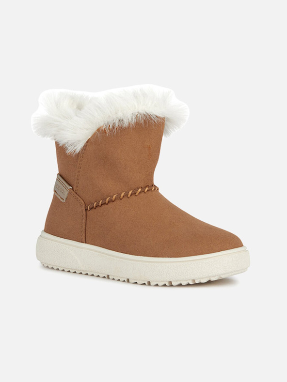 Geox Hellbraune Girls-Stiefeletten Geox Theleven