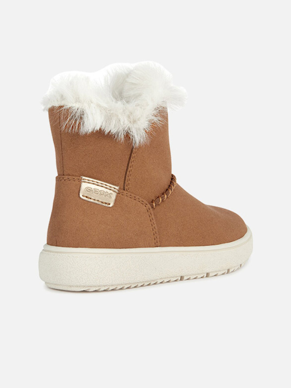 Geox Hellbraune Girls-Stiefeletten Geox Theleven