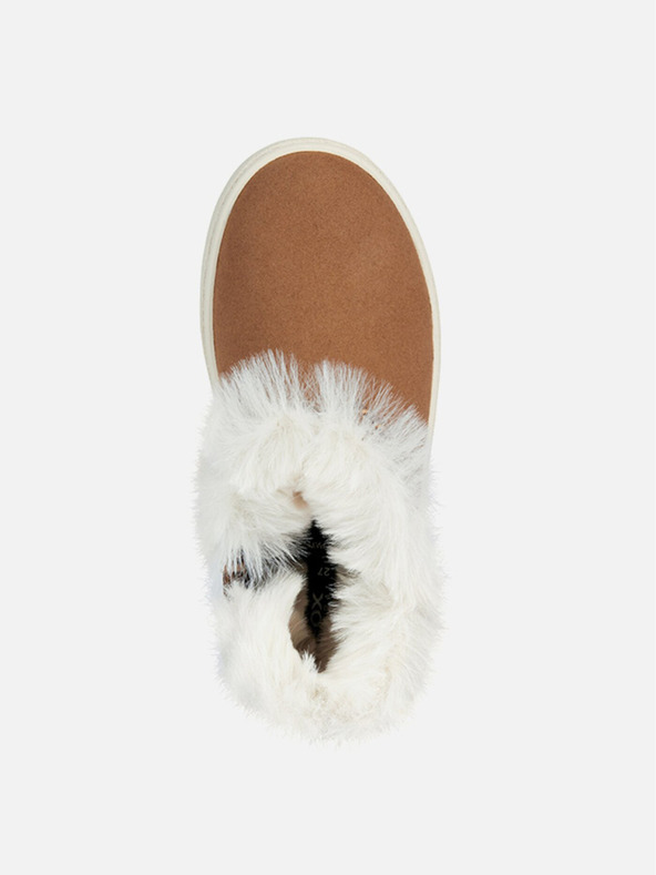 Geox Hellbraune Girls-Stiefeletten Geox Theleven