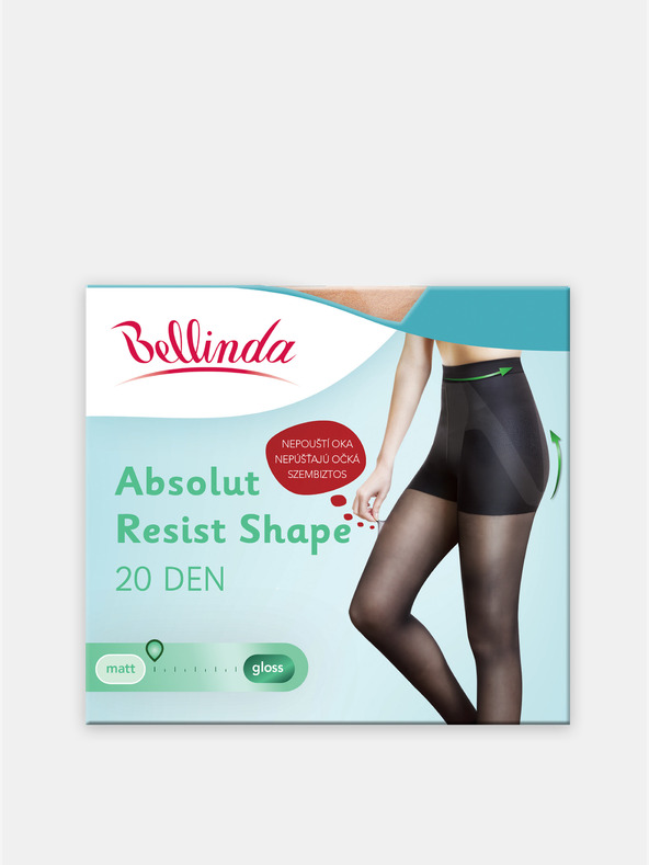 Bellinda Schwarze Bellinda ABSOLUT RESIST SHAPE 20 DEN Shaping-Strumpfhose für Damen