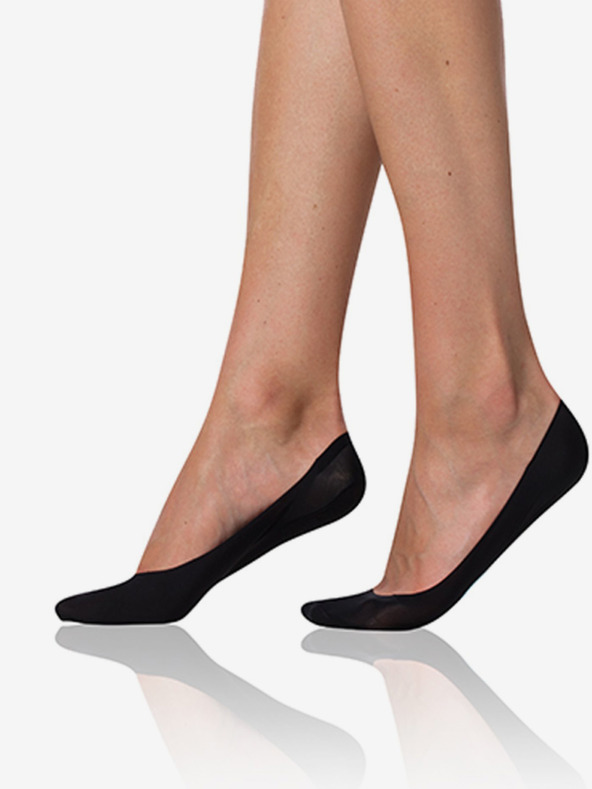 Bellinda Schwarze Ballerina-Socken Bellinda COMFORT BALLERINAS