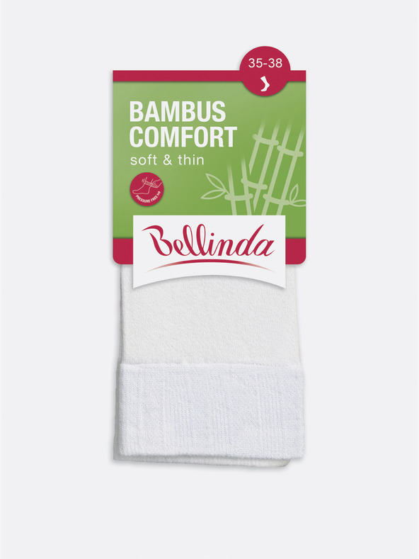 Bellinda Weiße Damen Bellinda BAMBUS COMFORT SOCKS