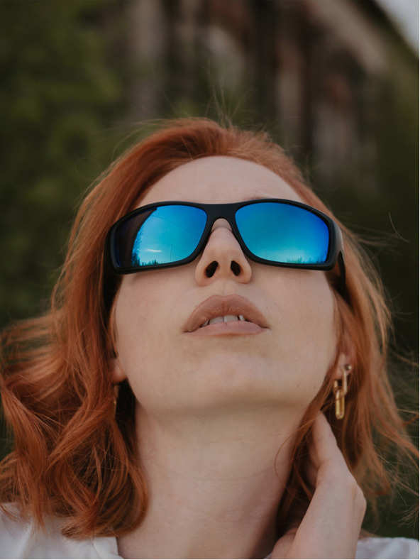 VEYREY VeyRey Herren Wassersport Polarisierte Sonnenbrille Ywaibon Schwarz Universal Floating Sunglasses