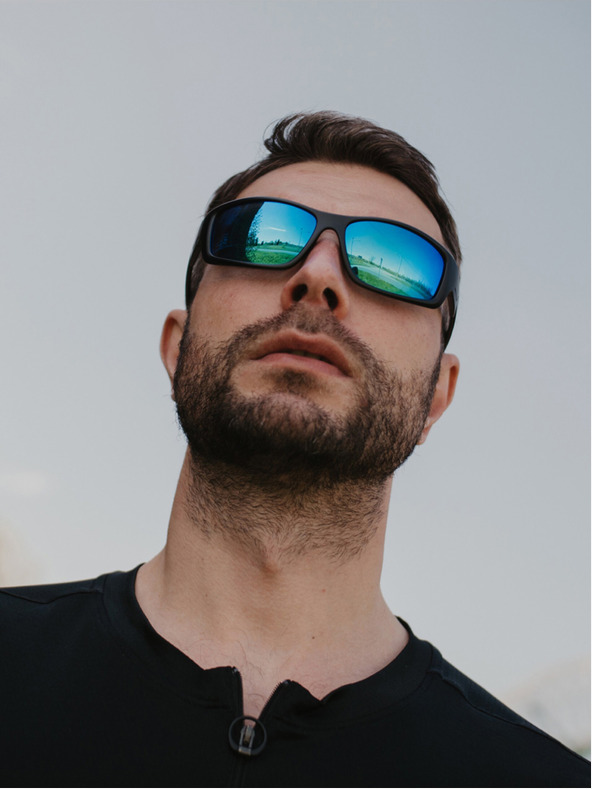 VEYREY VeyRey Herren Wassersport Polarisierte Sonnenbrille Ywaibon Schwarz Universal Floating Sunglasses