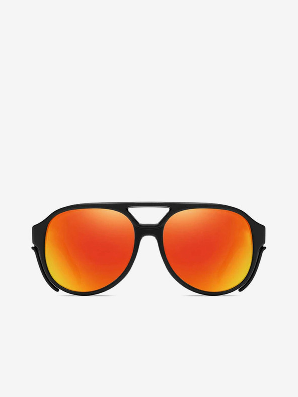 VEYREY Schwarze polarisierte Sport-Sonnenbrille VeyRey Fearless