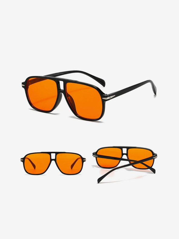 VEYREY VeryRey Ghost Sonnenbrille Pilot Orange