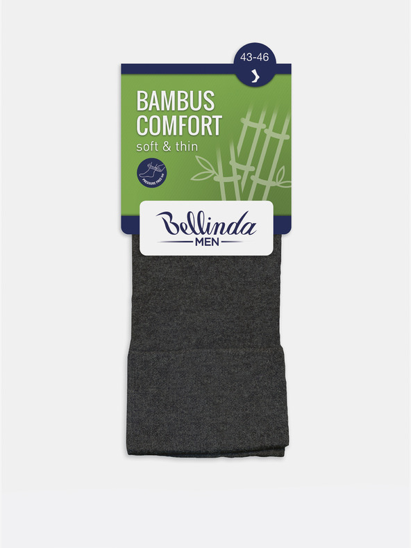 Bellinda Dunkelbraune Herren Bellinda BAMBUS COMFORT SOCKS
